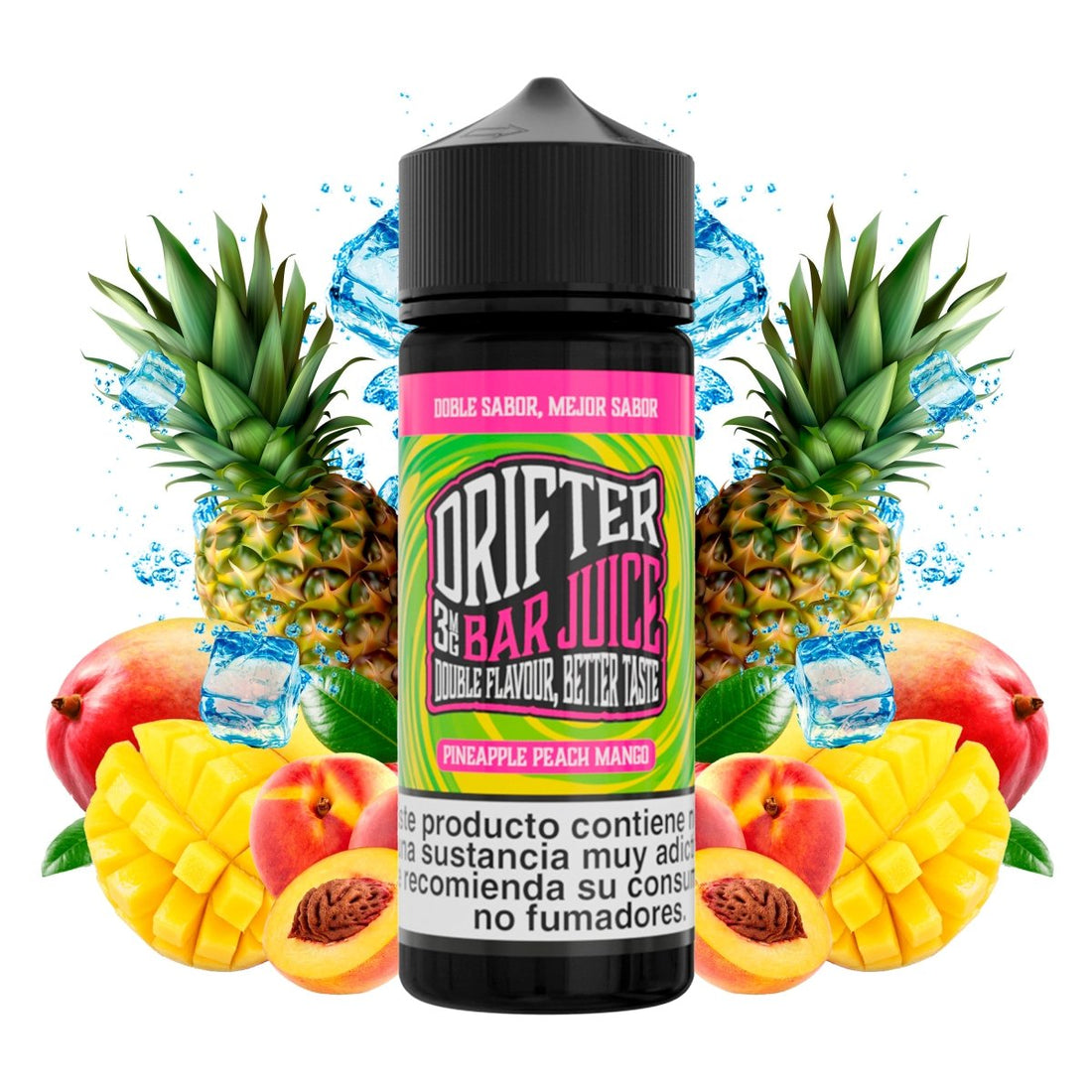 Drifter Bar Pineapple Peach Mango - Eliquid - Juice Sauz | BL - JUS - DRB - PPM - 00