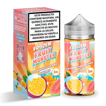 Frozen Fruit Monster Passionfruit Orange Guava Ice - Eliquid - Monsterlabs | BL - ML - FFM - POG - 00