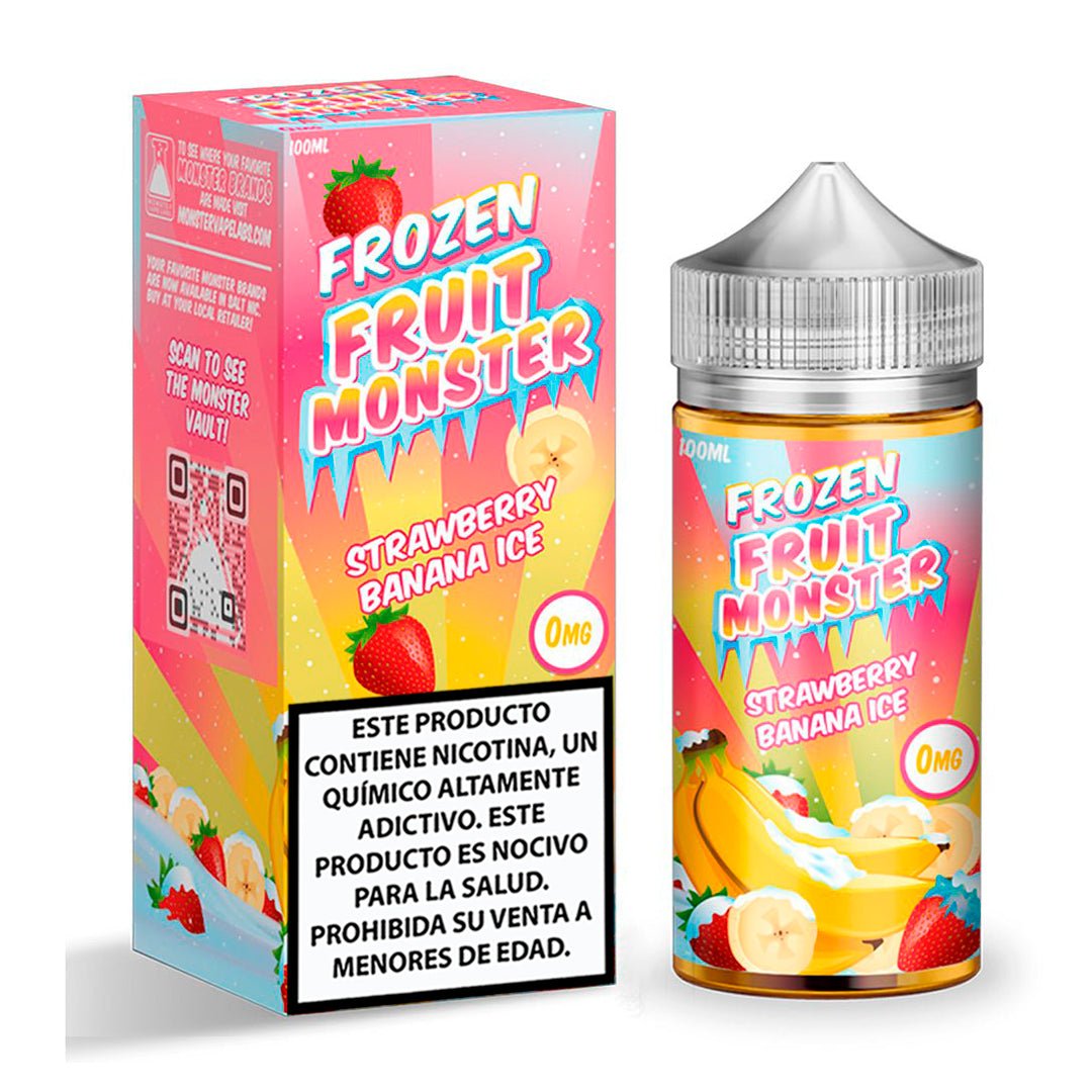 Frozen Fruit Monster Strawberry Banana Ice - Eliquid - Monsterlabs | BL - ML - FFM - SB - 00