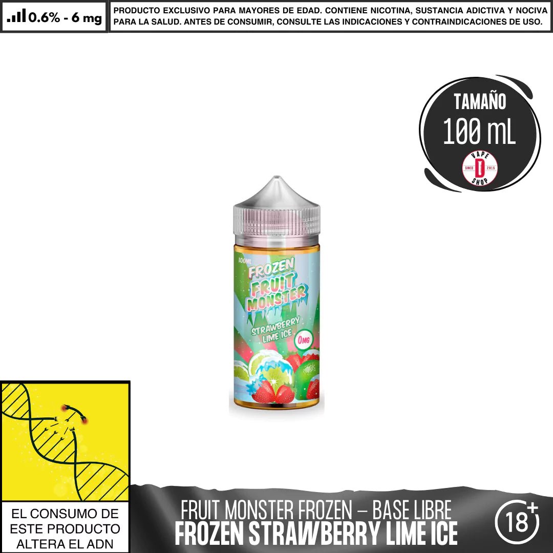 Fruit Monster Strawberry Lime 100mL | Ohm City Vapes Fruit Monster Strawberry Lime 100mL | Ohm City Vapes