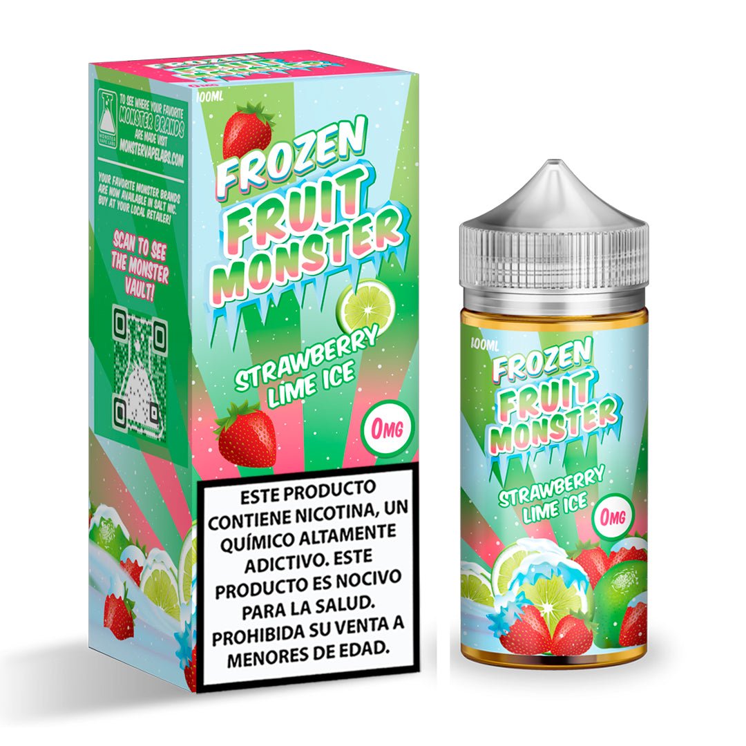 Frozen Fruit Monster Strawberry Lime Ice - Eliquid - Monsterlabs | BL - ML - FFM - SL - 00