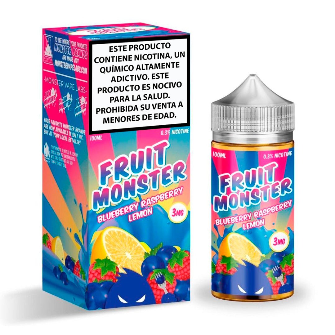 Fruit Monster Blueberry Raspberry Lemon - Eliquid - Monsterlabs | BL - ML - FM - BRL - 00