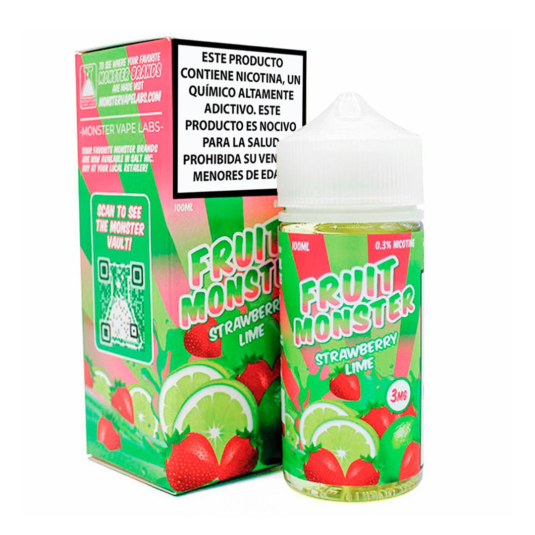 Fruit Monster Strawberry Lime - Eliquid - Monsterlabs | BL - ML - FM - SL - 00