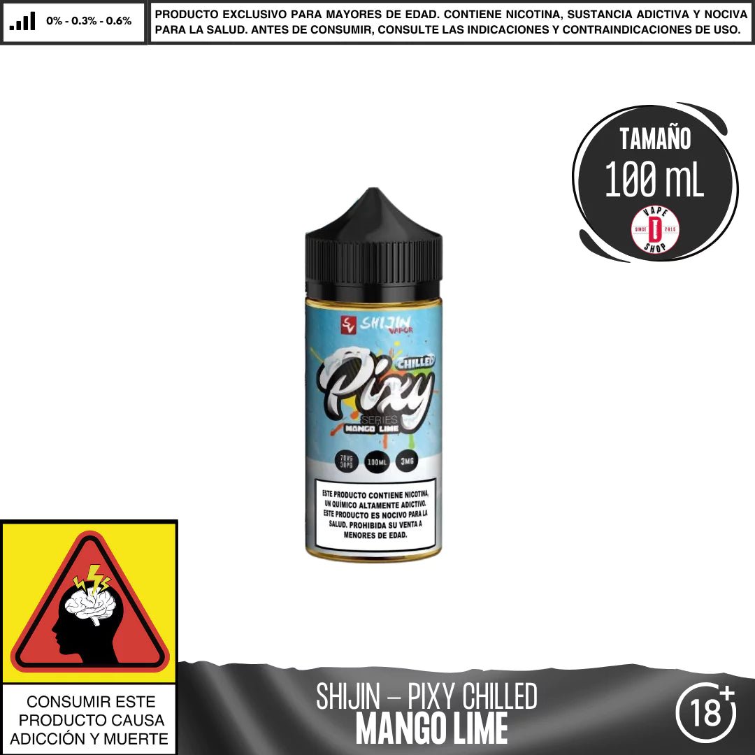 It`s Pixy Chilled Mango lime - Eliquid - Shijin | BL - SV - IP - ML - 00