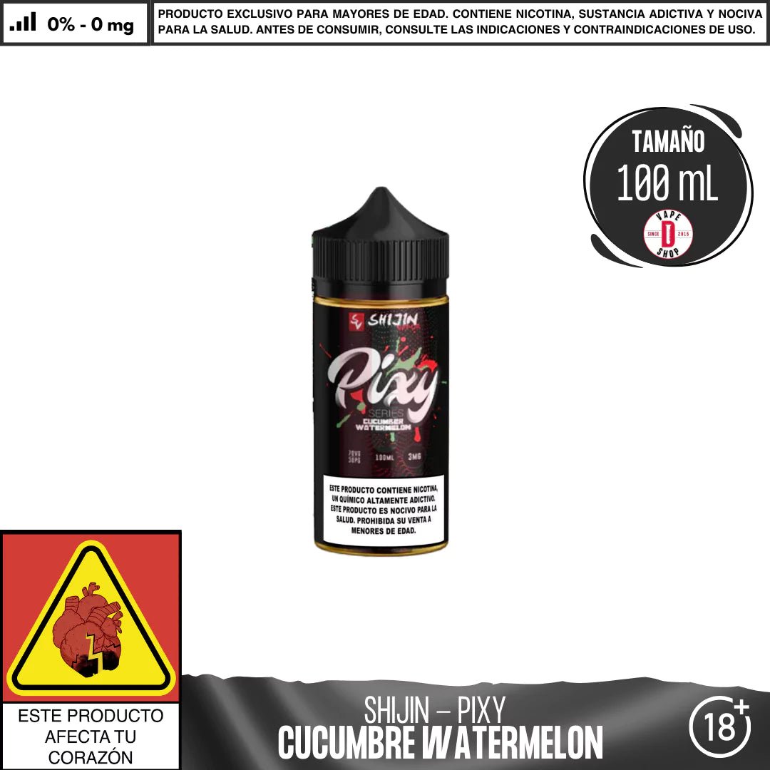 It`s Pixy Cucumber Watermelon - Eliquid - Shijin | BL - SV - IP - CUW - 00