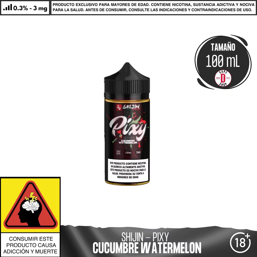 It`s Pixy Cucumber Watermelon - Eliquid - Shijin | BL - SV - IP - CUW - 03