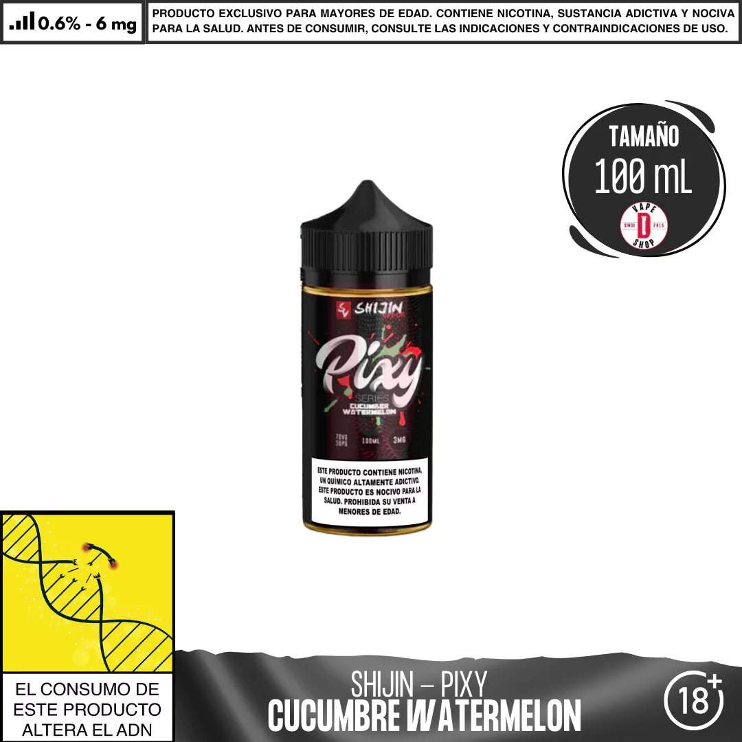 It`s Pixy Cucumber Watermelon - Eliquid - Shijin | BL - SV - IP - CUW - 06