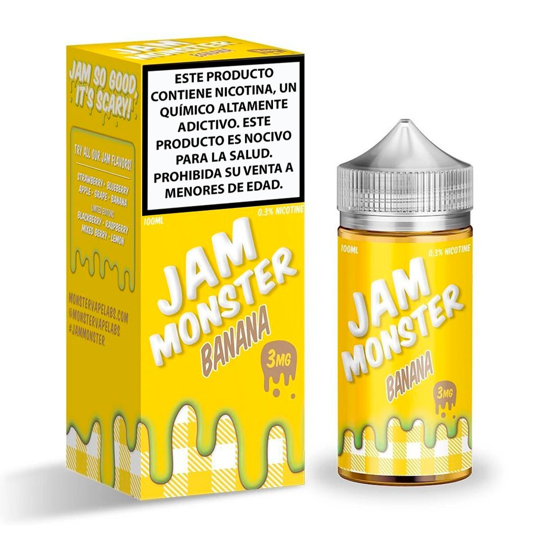 Jam Monster Banana - Eliquid - Monsterlabs | BL - ML - JM - BN - 00