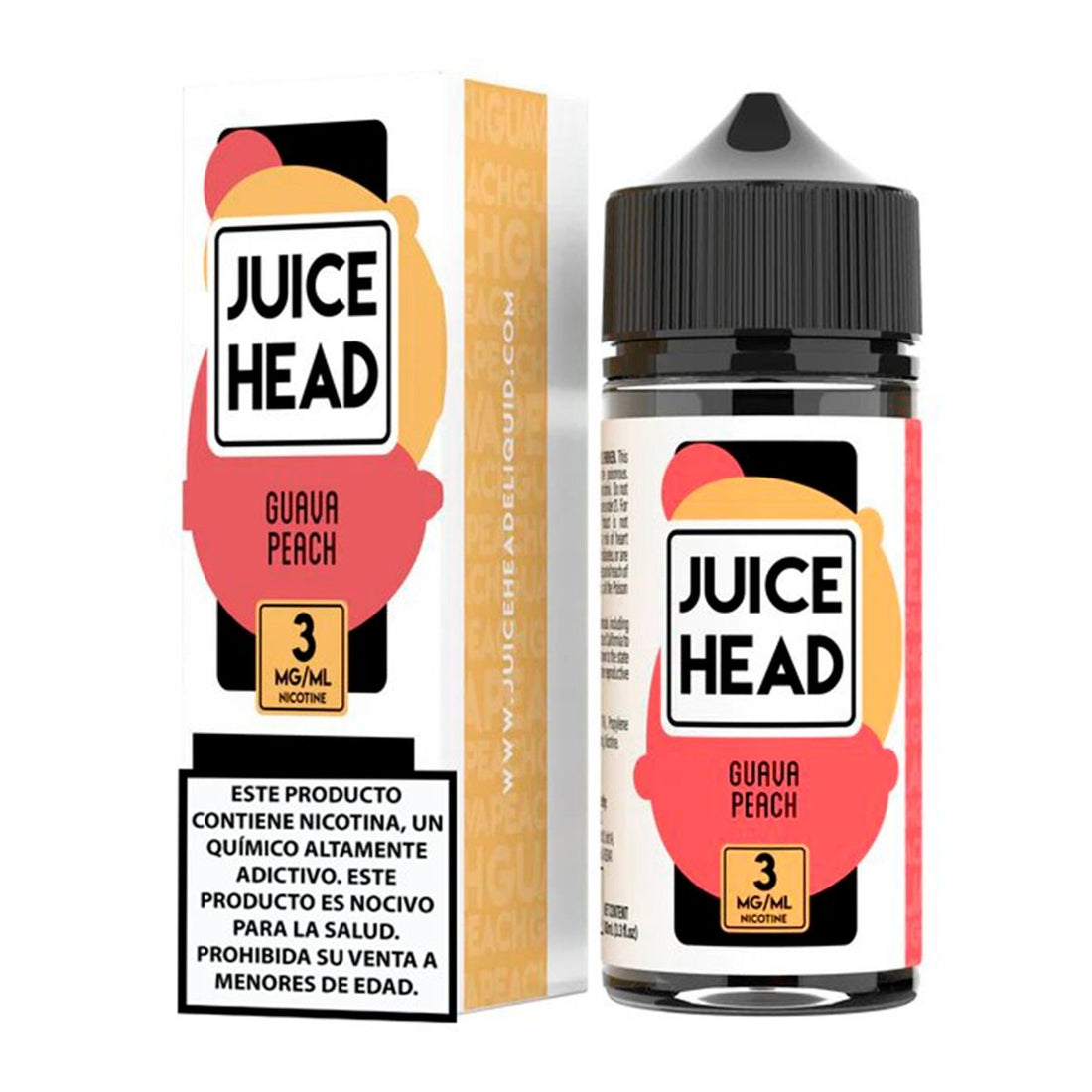 Juice Head - Guava Peach - Eliquid - Juice Head | BL - JH - GP - 00