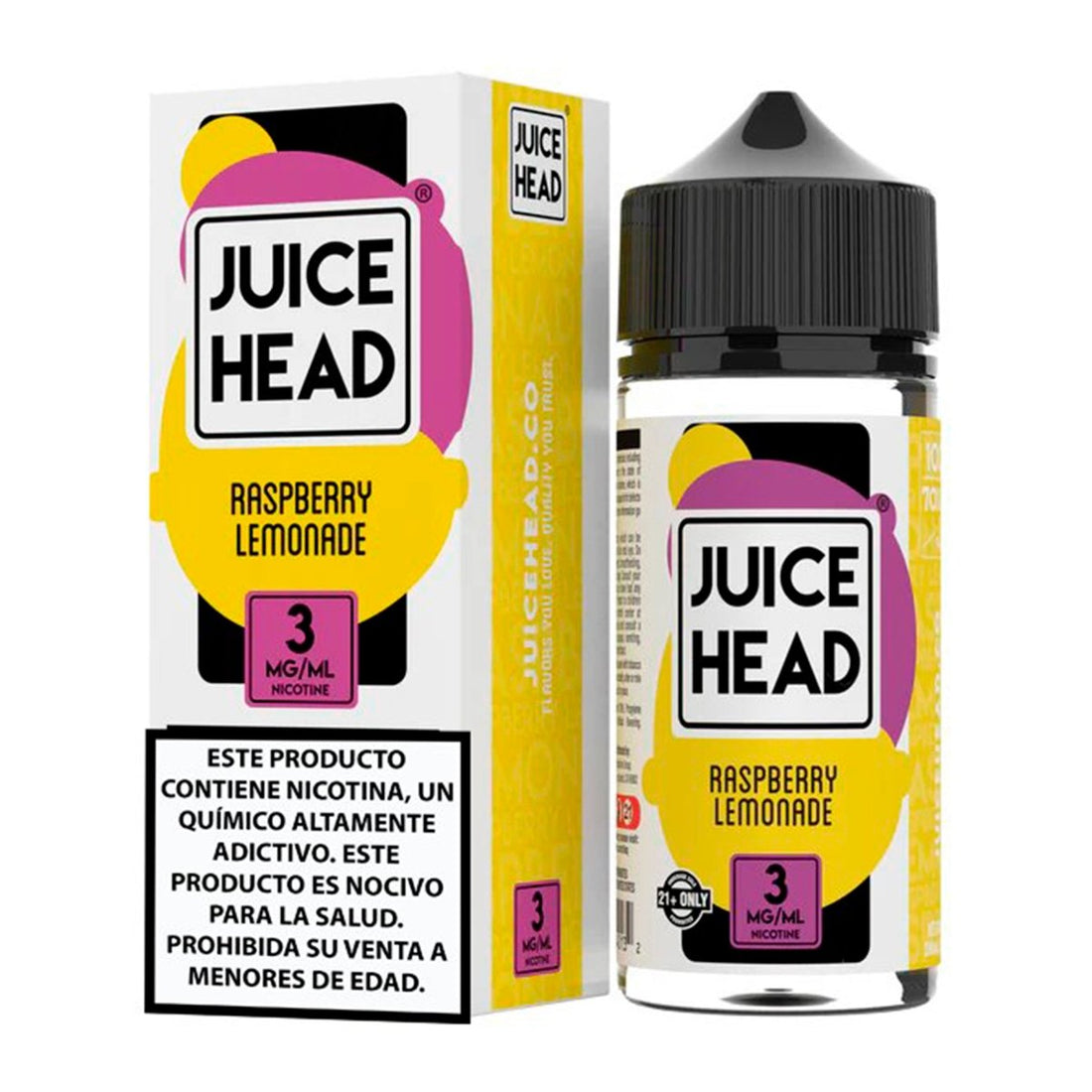 Juice Head - Raspberry Lemonade - Eliquid - Juice Head | BL - JH - RL - 00