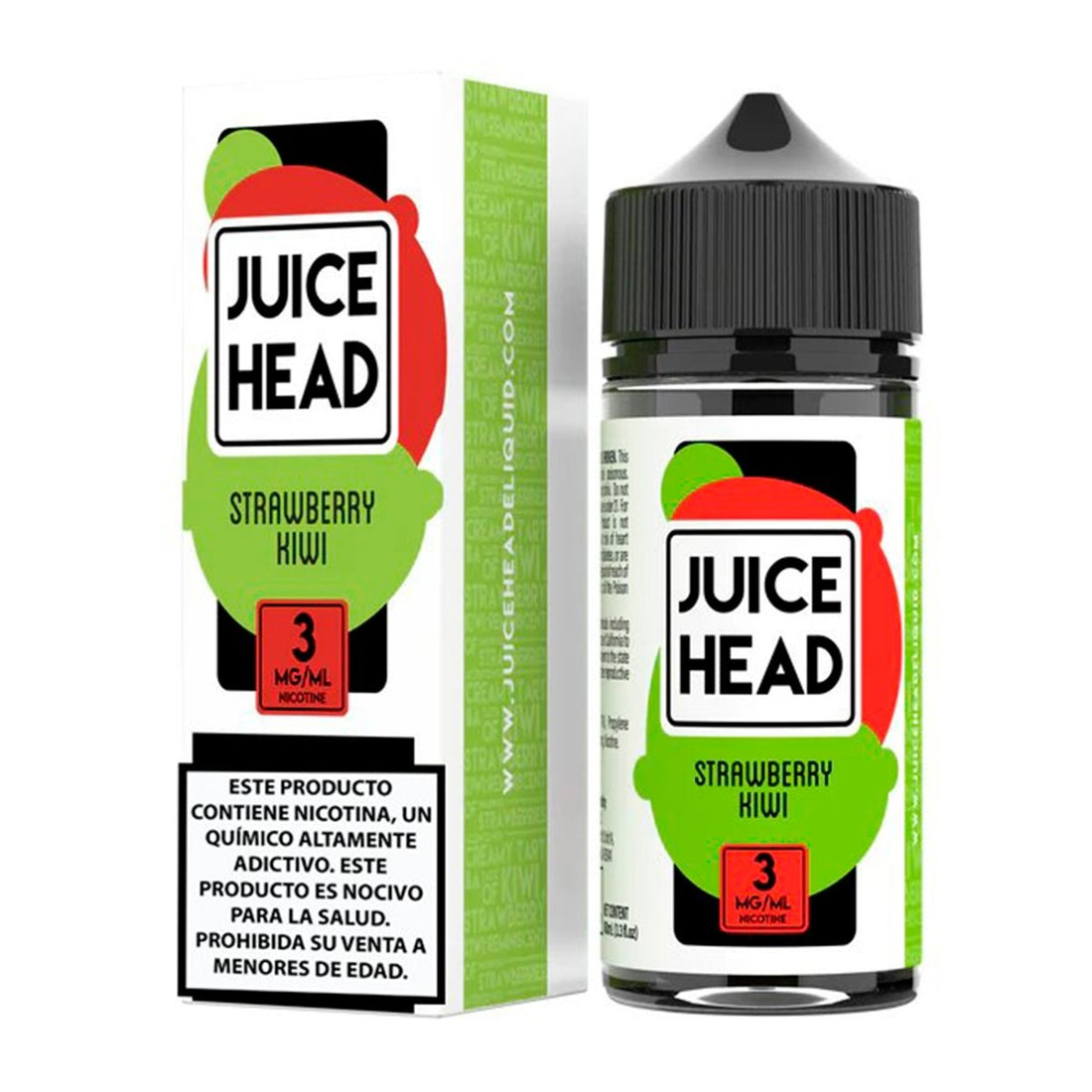 Juice Head - Strawberry Kiwi - Eliquid - Juice Head | BL - JH - SK - 00