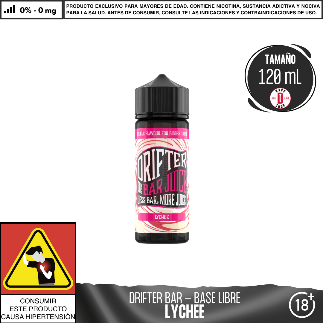 Juice Sauz - Drifter Bar Lychee - Eliquid - Juice Sauz | BL - JUS - DRB - LYC - 00