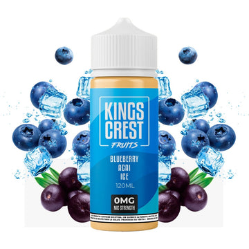 Kings Crest - Fruits Blueberry Acai Ice - Eliquid - Kings Crest | BL - KK - FBAI - 00