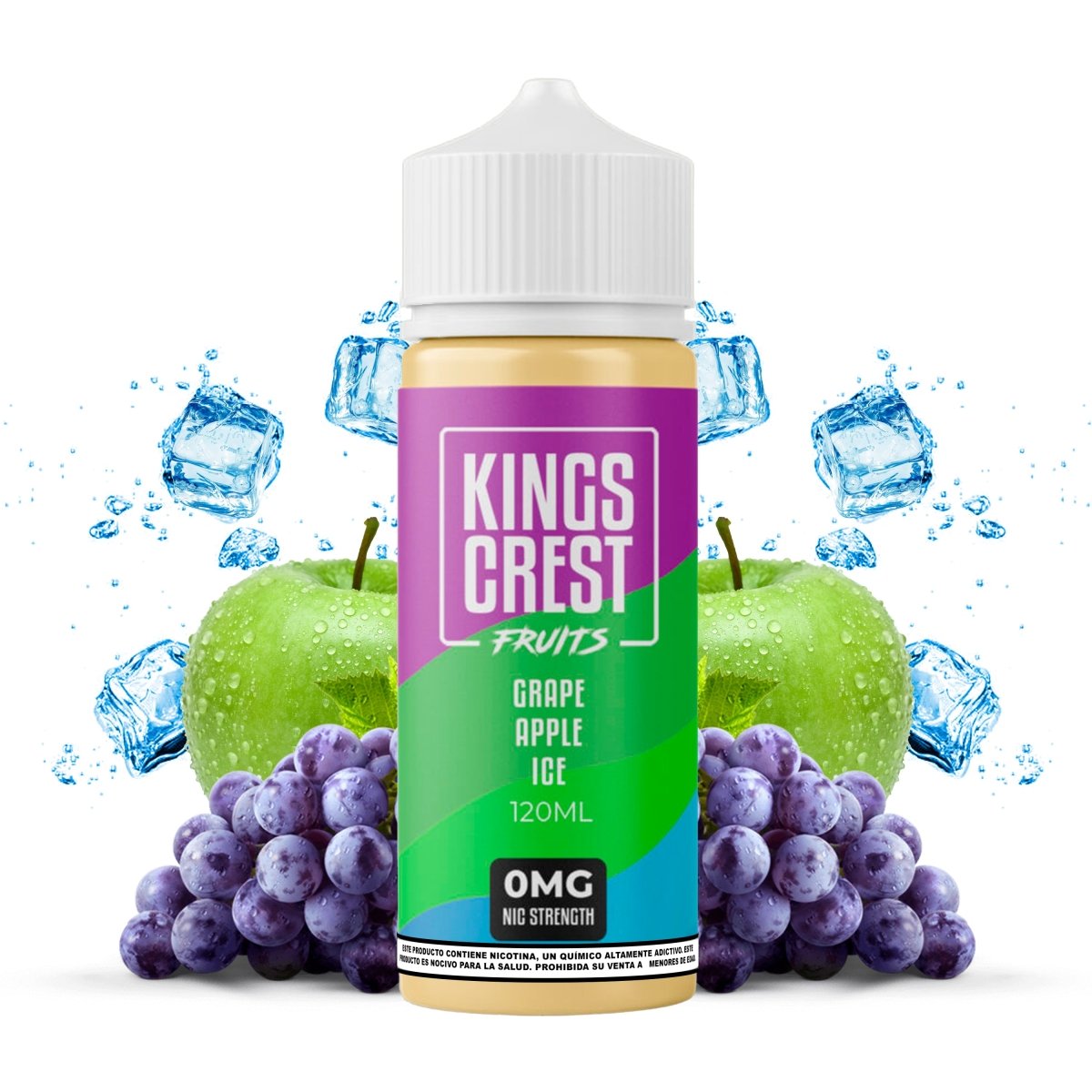Fruits Grape Apple Ice | Eliquid de Kings Crest β DIY Vape Shop