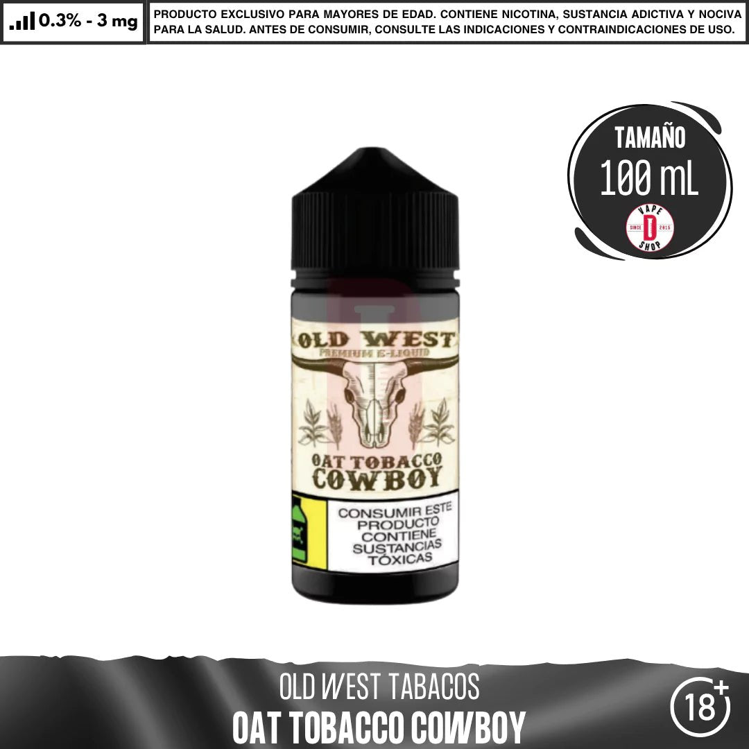 Old West Tobacos - Base Libre - Eliquid - Old West | SN - OW - COM - 03