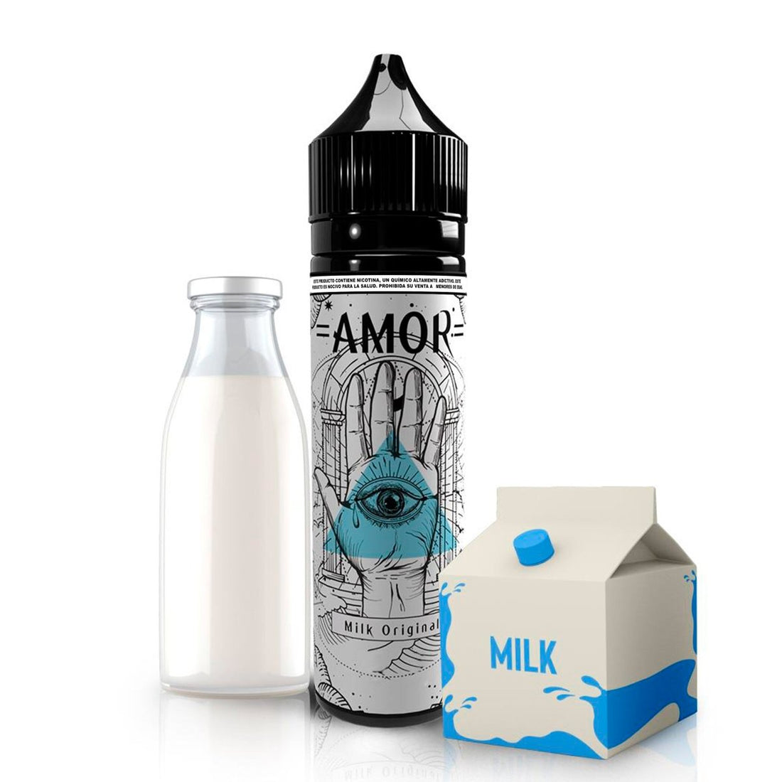 Original Milk by Amor - Eliquid - IDMX | BL - AMR - ORI - 00