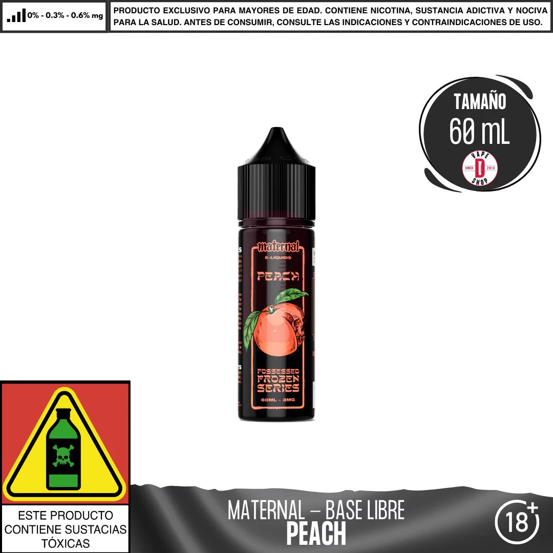Peach by Maternal - Eliquid - IDMX | BL - MTR - PEA - 00