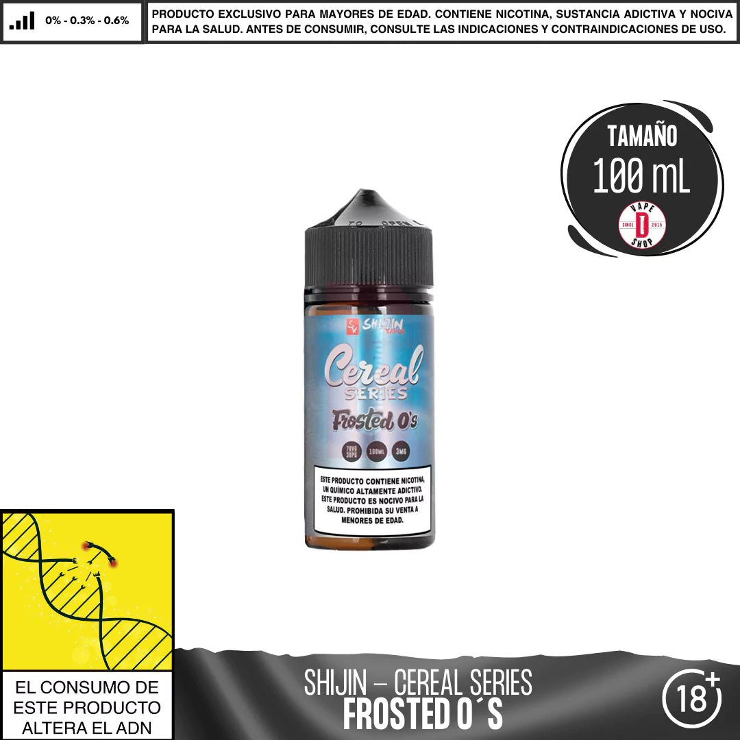 Shijin Vapor - Cereal Series - Frosted O’s - Eliquid - Shijin | BL - SV - CS - FRO - 00