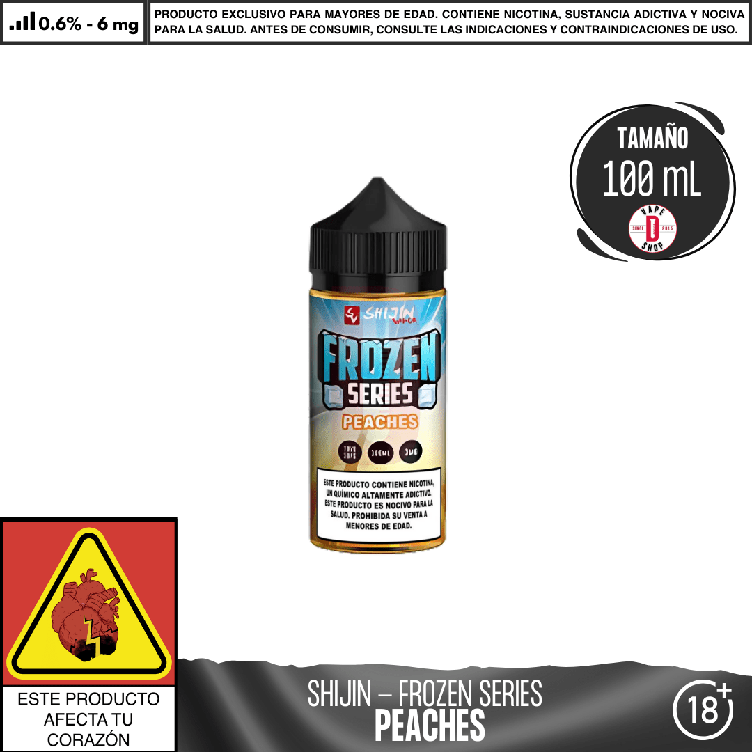 Shijin Vapor - Frozen Peaches - Eliquid - Shijin | BL - SV - FR - PEA - 02