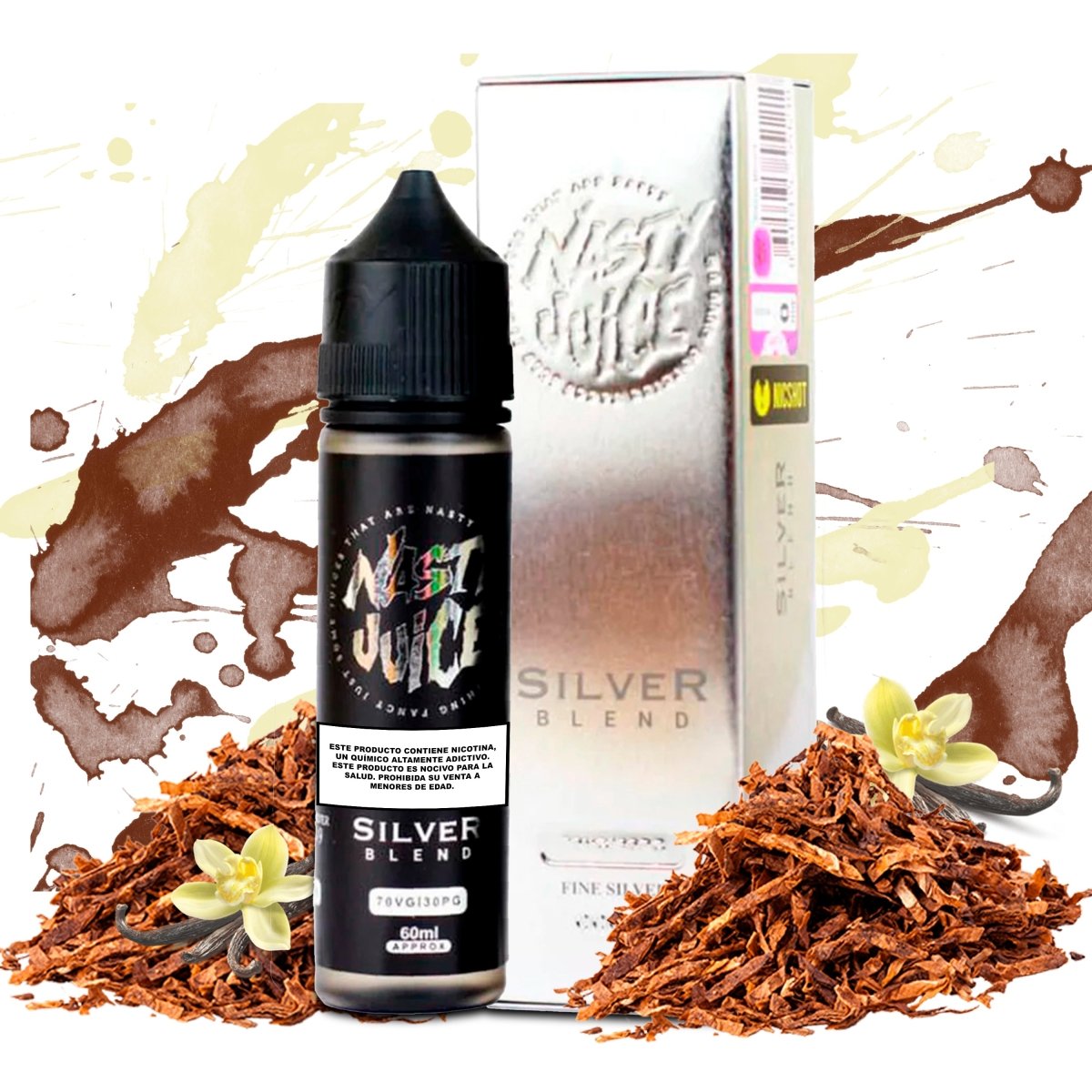 Silver Blend - Eliquid - Nasty | BL - NJ - SB - 00