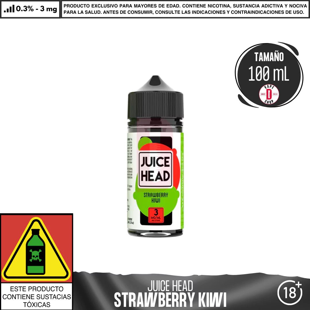 Strawberry Kiwi - Eliquid - Juice Head | BL - JH - SK - 00