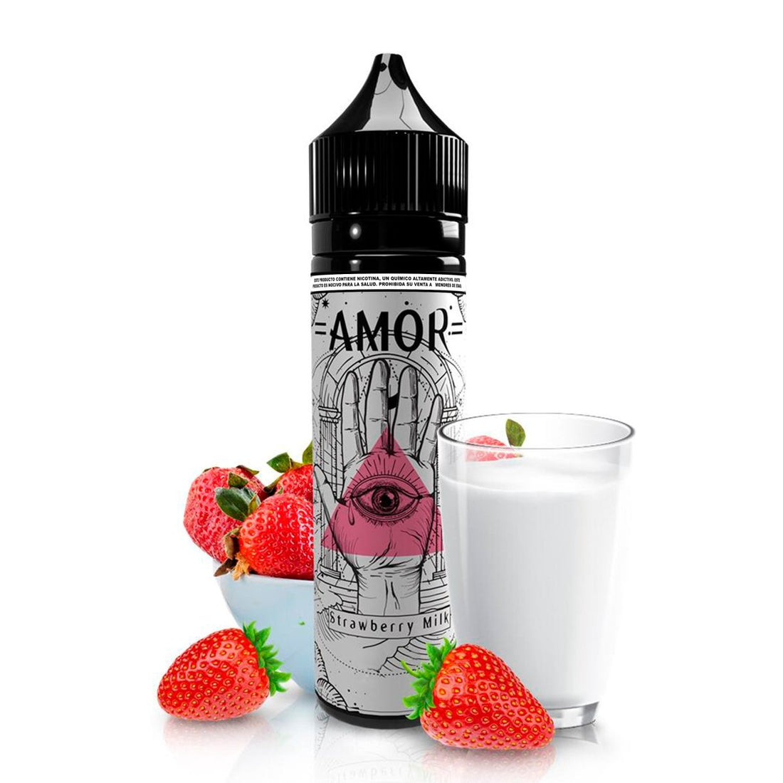 Strawberry Milk by Amor - Eliquid - IDMX | BL - AMR - STM - 00