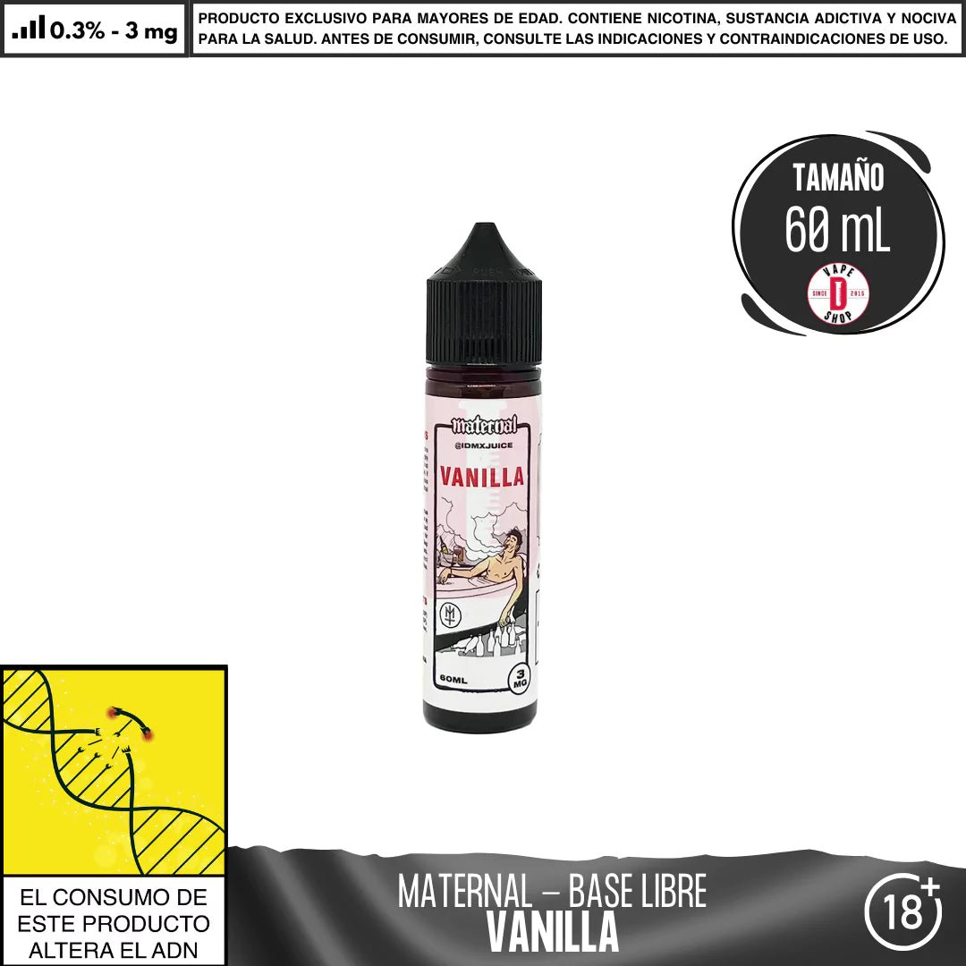 Vanilla by Maternal - Eliquid - IDMX | BL - MTR - VAI - 03