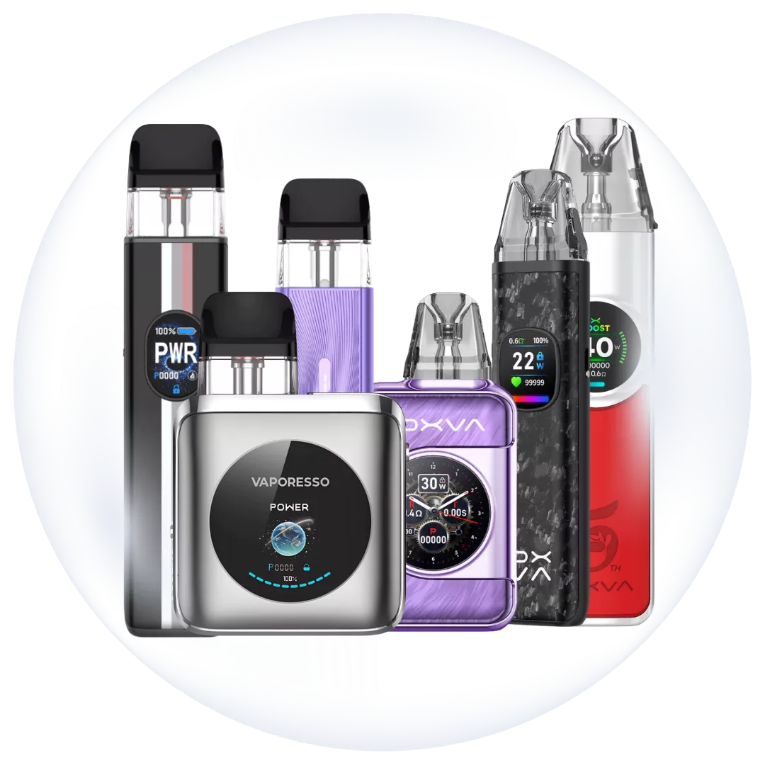 Icono de Equipos de Vapeo para Sales de Nicotina en Colombia | DIY Vape Shop