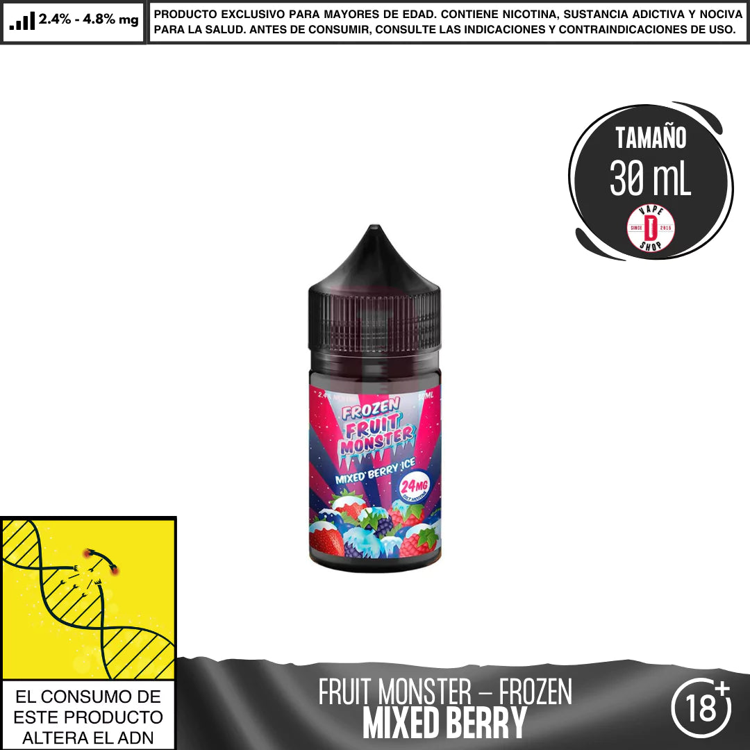 Frozen Fruit Monster Mixed Berry Ice Salts