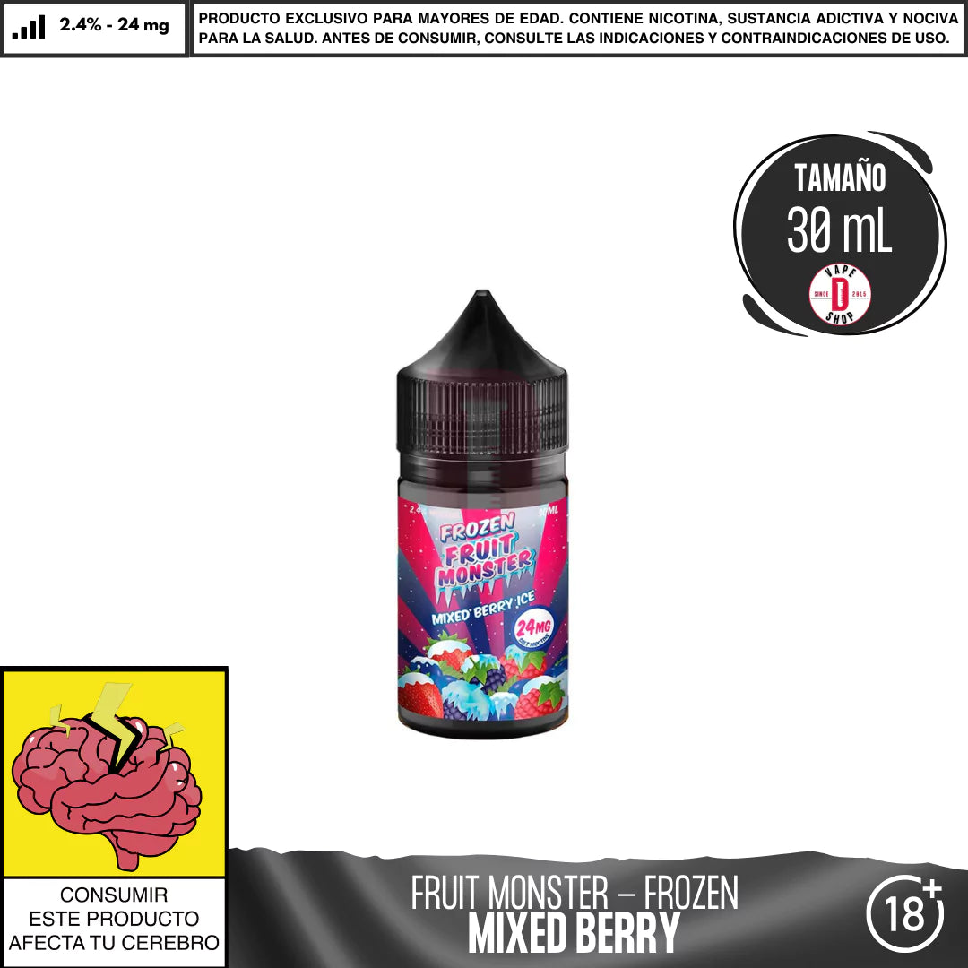 Frozen Fruit Monster Mixed Berry Ice Salts