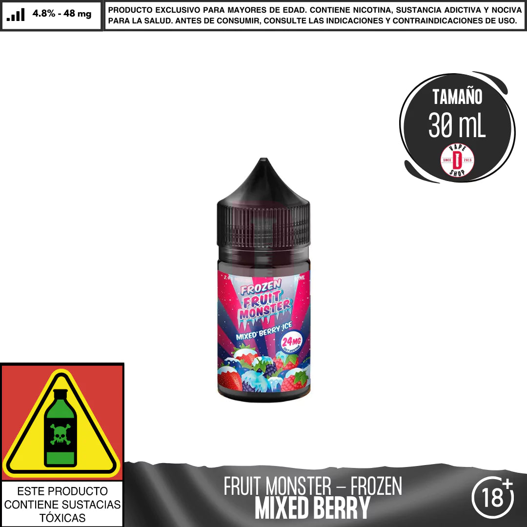 Frozen Fruit Monster Mixed Berry Ice Salts
