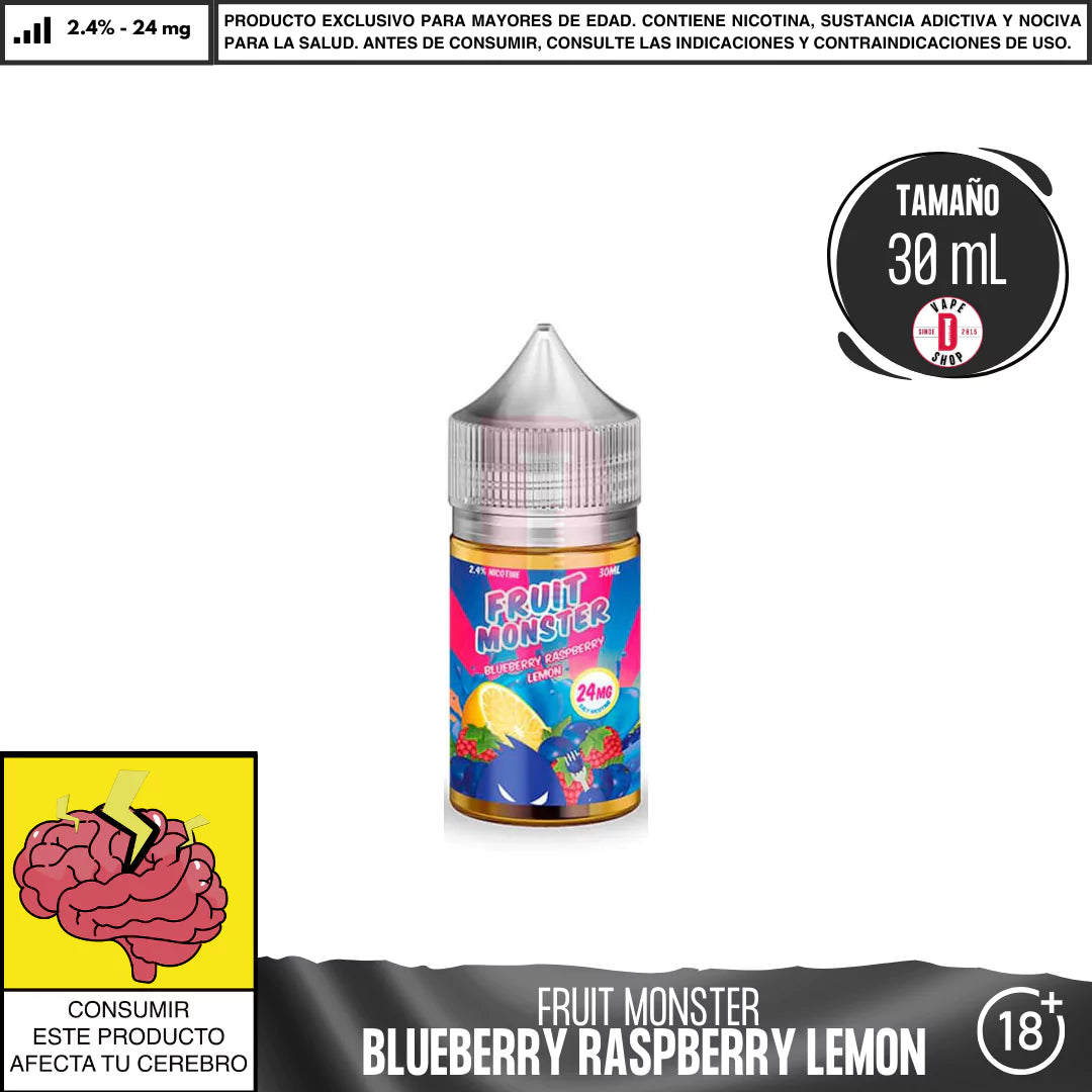 Fruit Monster Blueberry Raspberry Lemon Salts