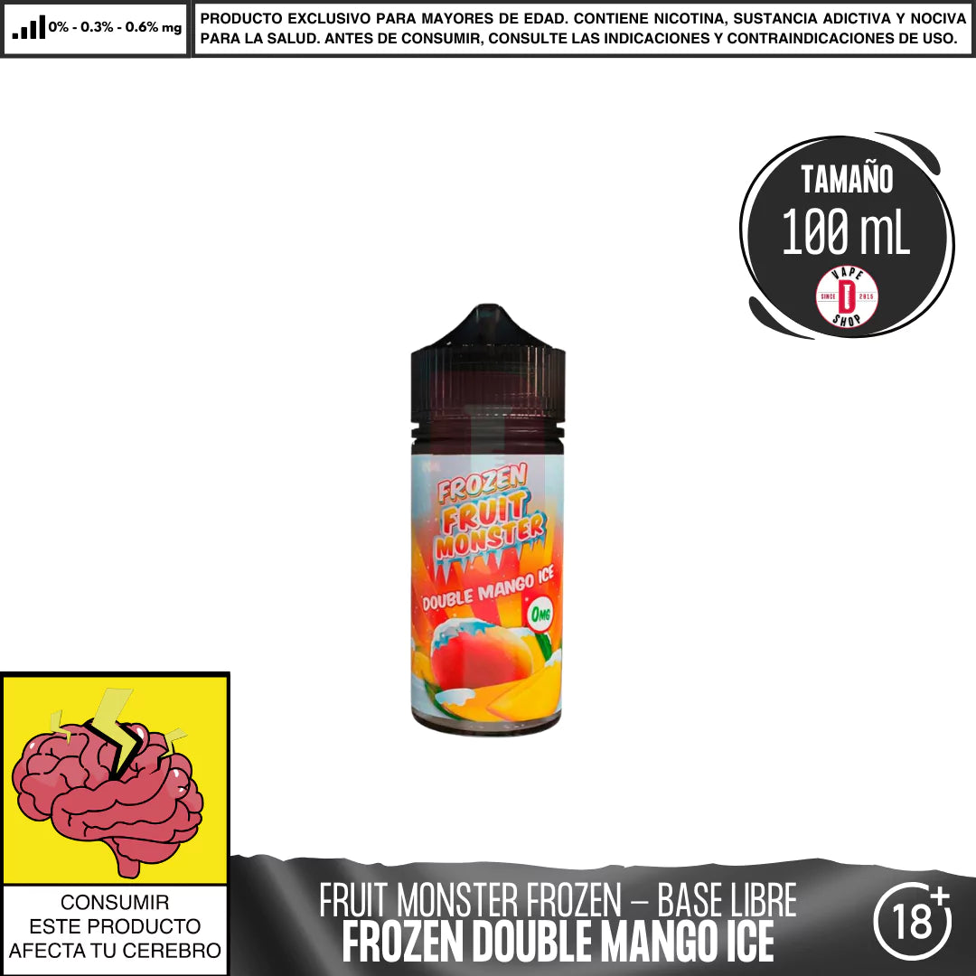 Frozen Fruit Monster Double Mango Ice