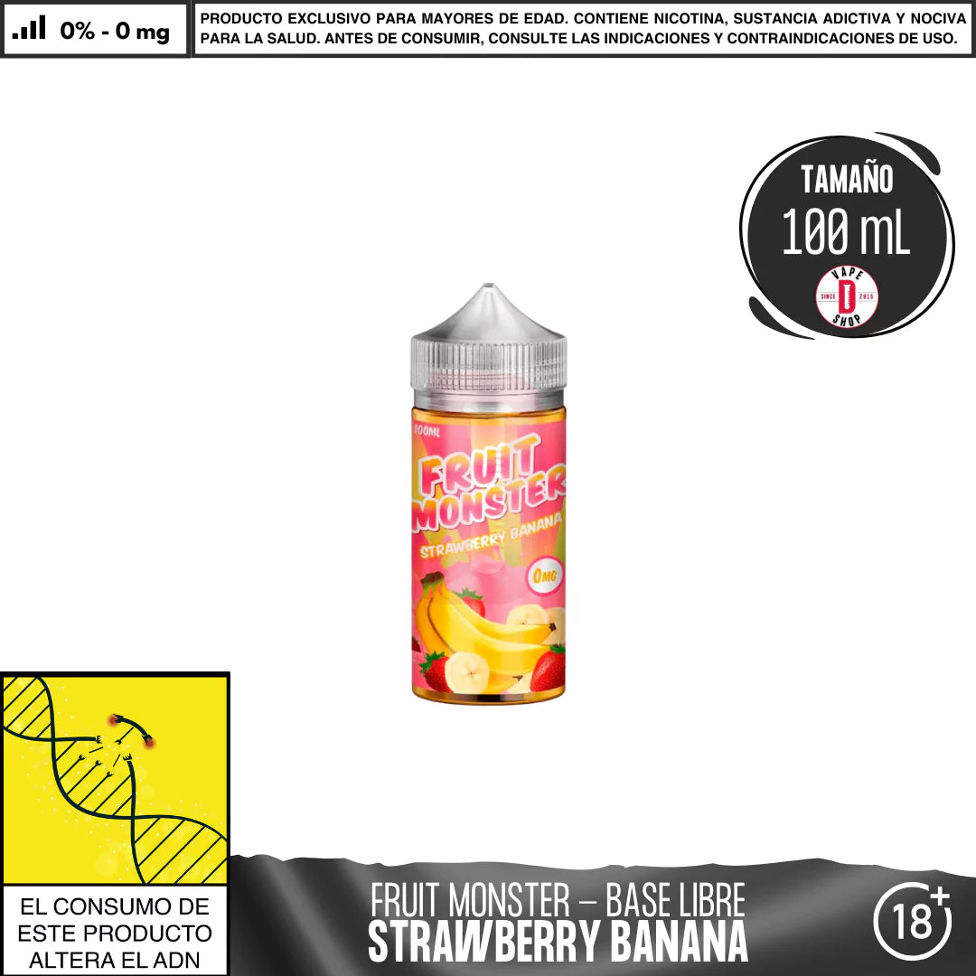 Fruit Monster Strawberry Banana