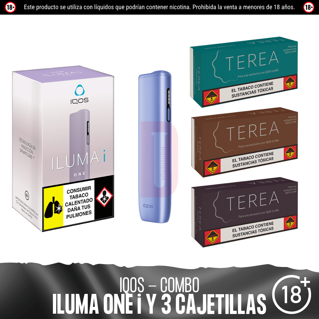 IQOS - ILUMA i ONE + 3 Cajetillas - DIY Vape Shop | 