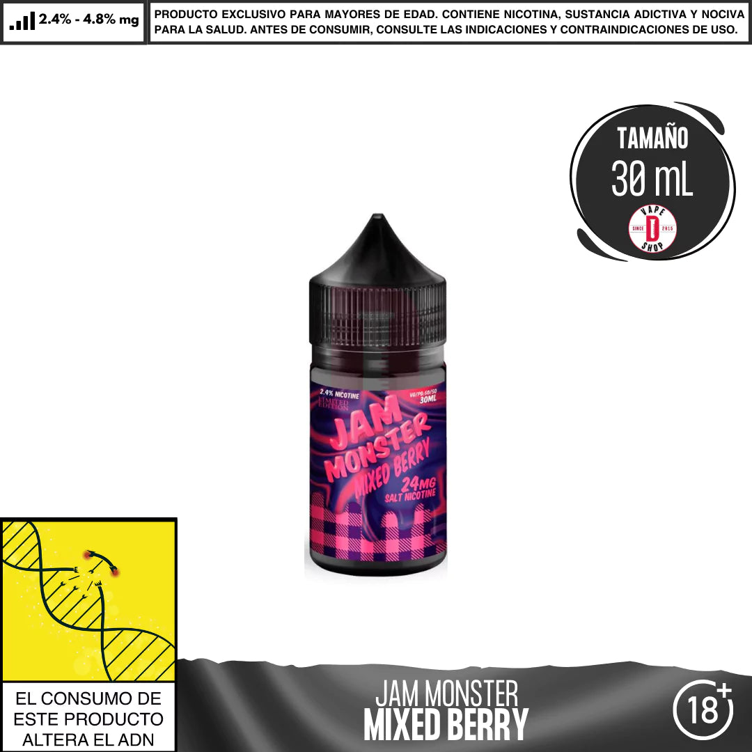 Jam Monster Mixed Berry Salts