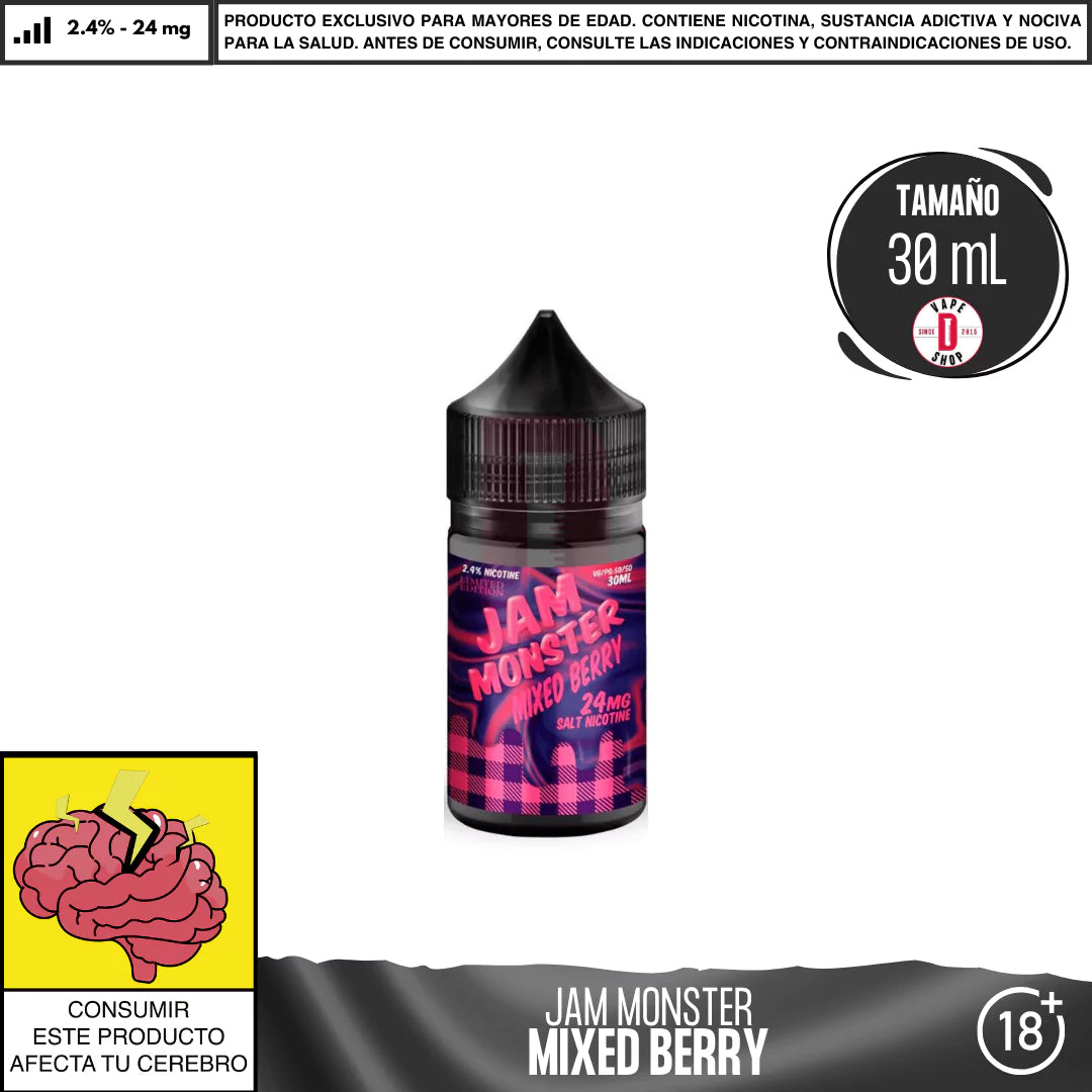 Jam Monster Mixed Berry Salts