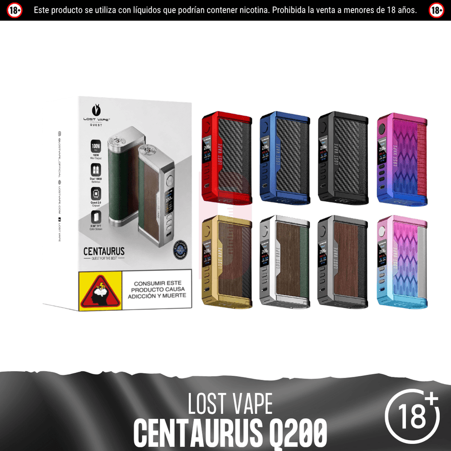 Lost Vape - Centaurus Q200 Box Mod