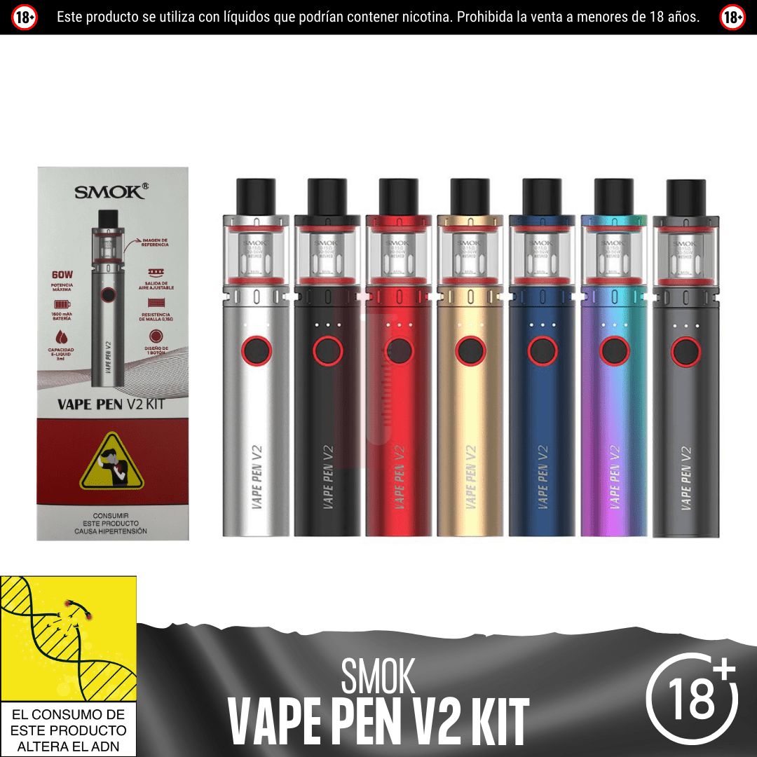 Smok - Vape Pen V2 Kit - Kit de Vapeo - Smok | EQ - SMK - VP2 - 00