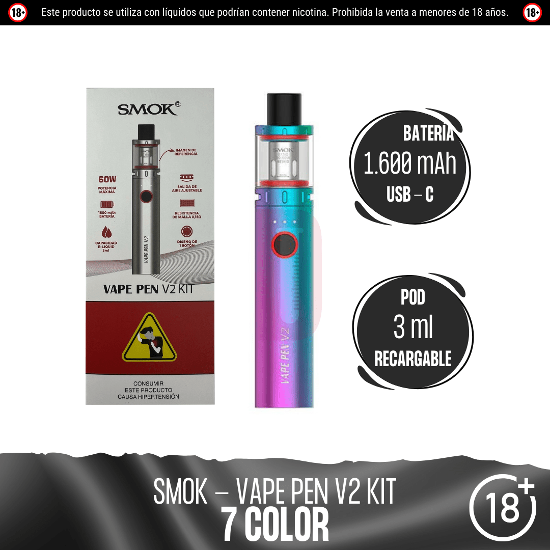 Vaper Smok Precio Smok - Vape Pen V2 Kit Vaper Smok Precio Smok - Vape Pen V2 Kit