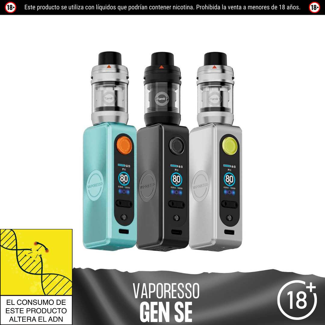 Vaporesso - Gen SE Kit - Kit de Vapeo - Vaporesso | EQ - VPS - GEN - SEK - ARS