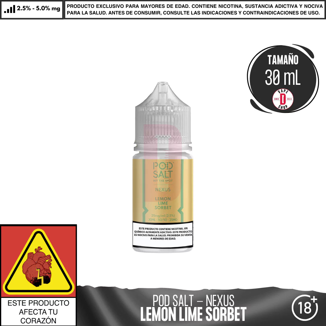 Lemon Lime Sorbet Salts