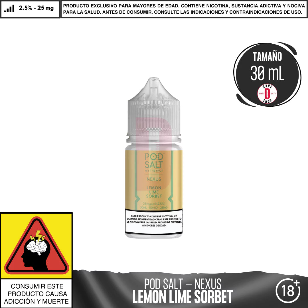 Lemon Lime Sorbet Salts
