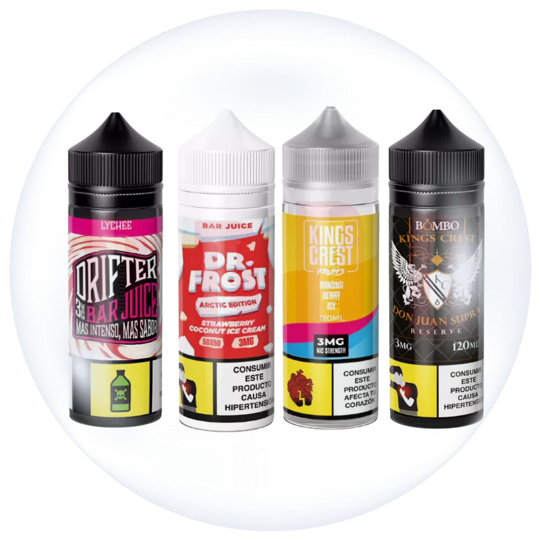 Icono de Líquidos Base Libre Regulados en DIY Vape Shop