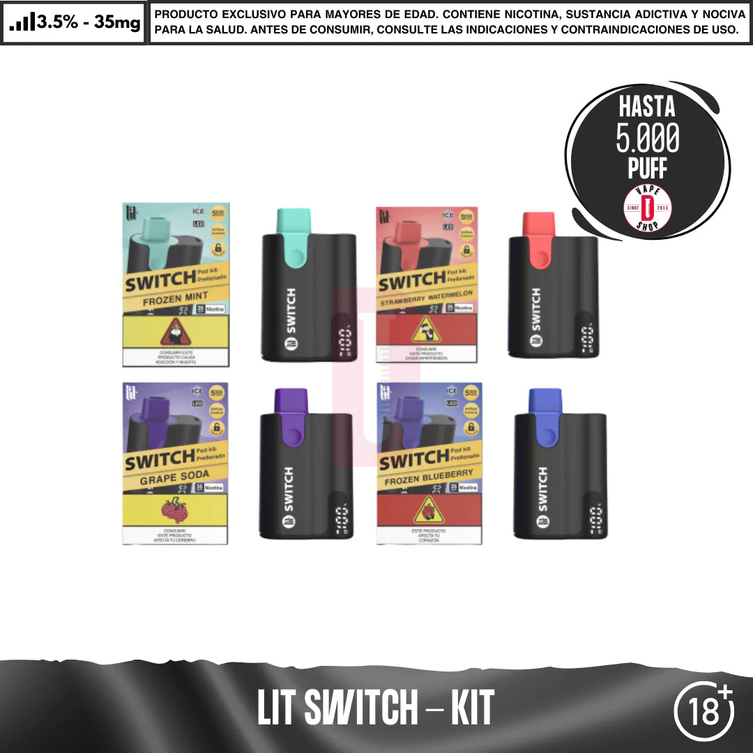 Lit Vapes - Litpod Switch kit