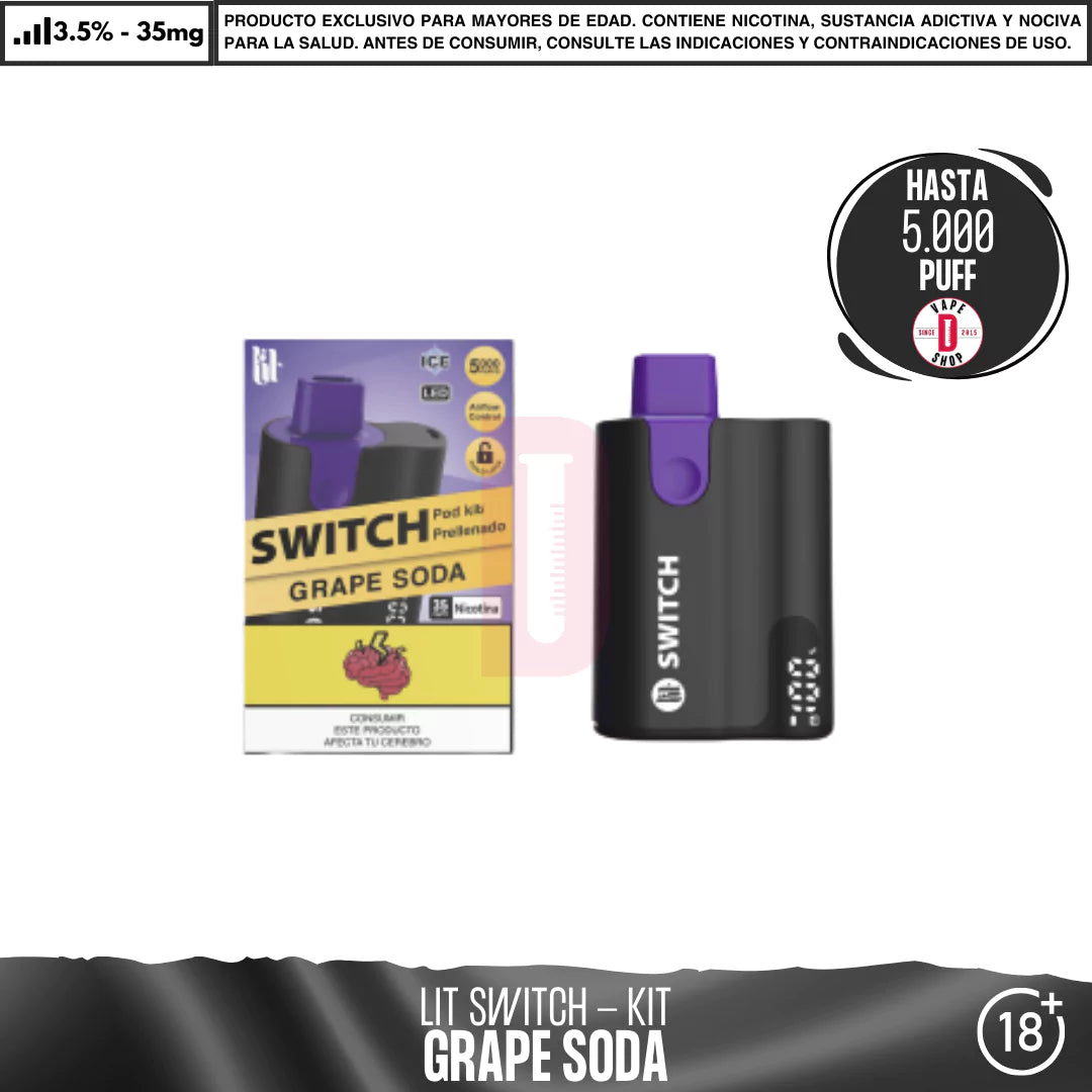 Lit Vapes - Litpod Switch kit