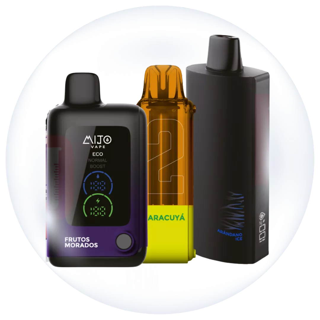 Icono de Mijo Vape Vaporizadores desechables en DIY Vape Shop