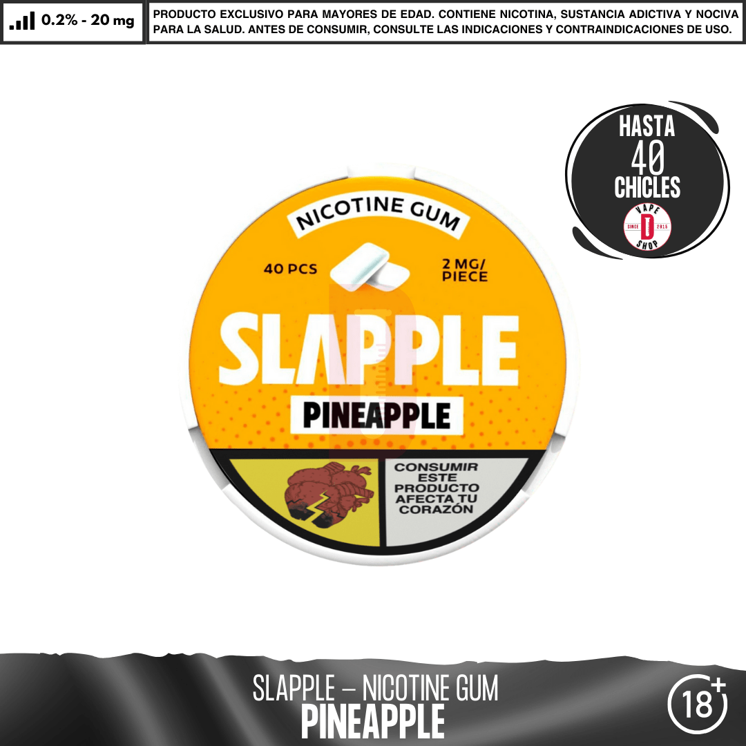 Slapple - Nic Gum - Nic Gum - Slapple | NIG-SLA-20-PIN