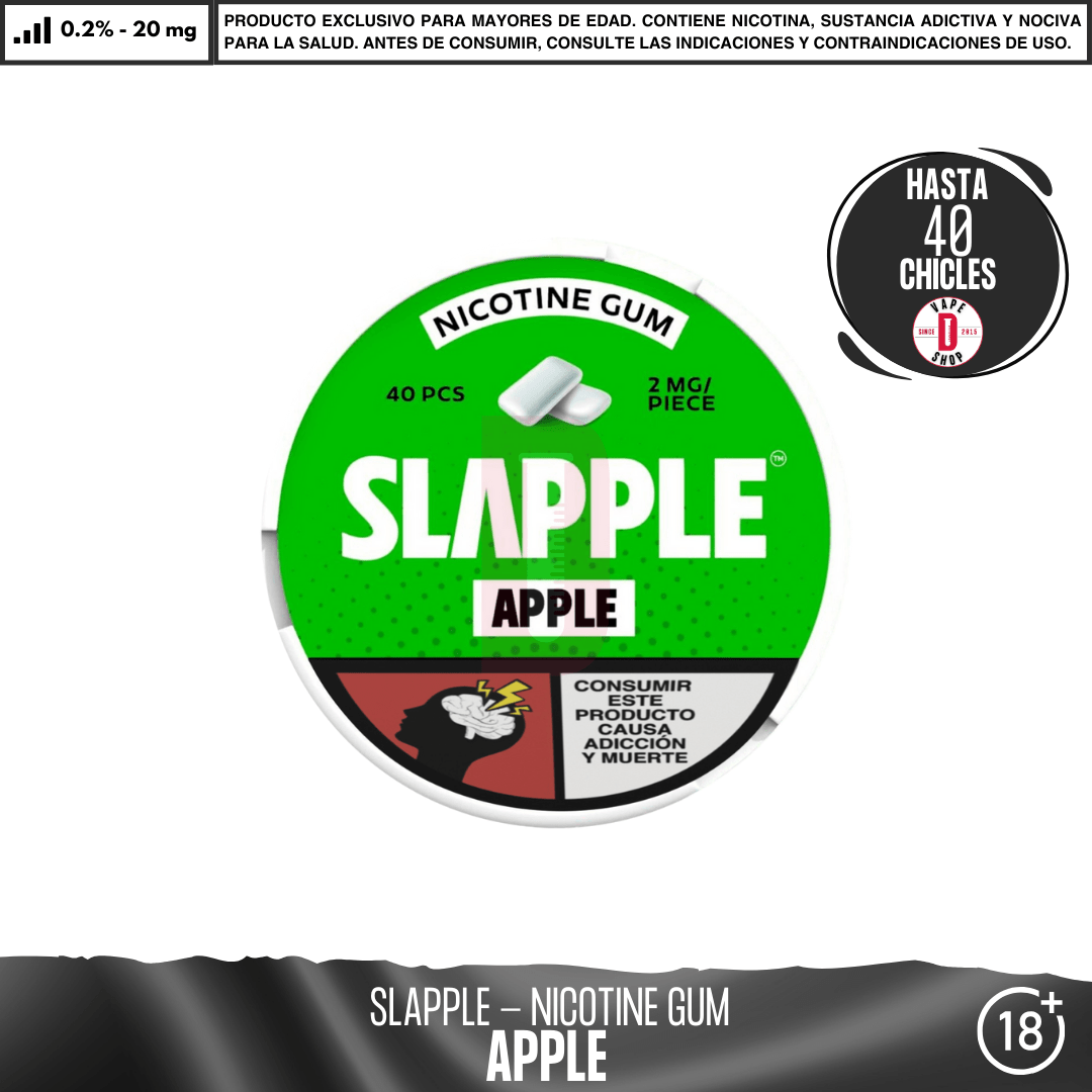 Slapple - Nic Gum - Nic Gum - Slapple | NIG-SLA-20-APP