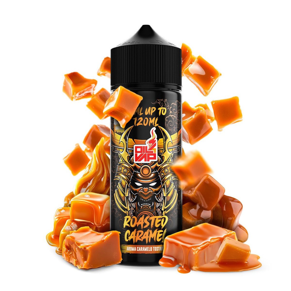 Kabuki Roasted Caramel (Longfill) - One Shot - Oil4vap | OS-O4V-LON-ROCA